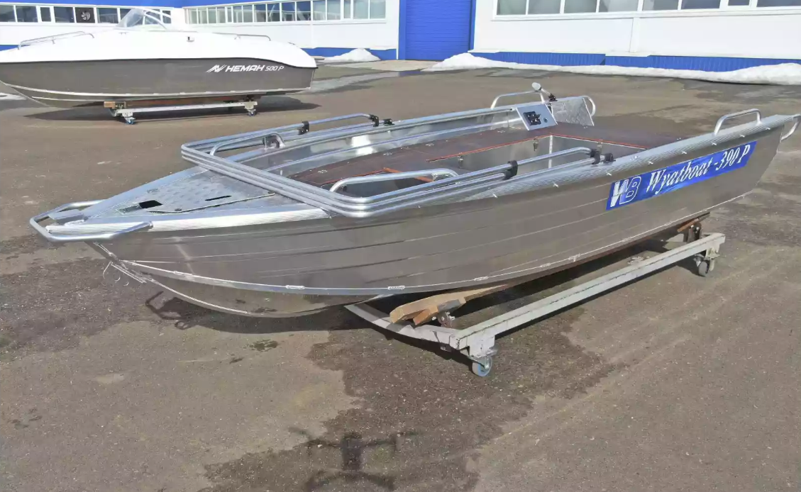 Алюминиевая лодка Wyatboat-390РМ в Электростали