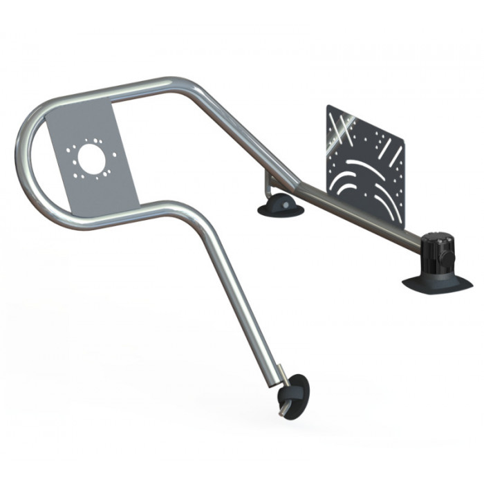 Стойка рулевая с креплением на баллон надувной лодки 32мм быстросъемная в Электростали