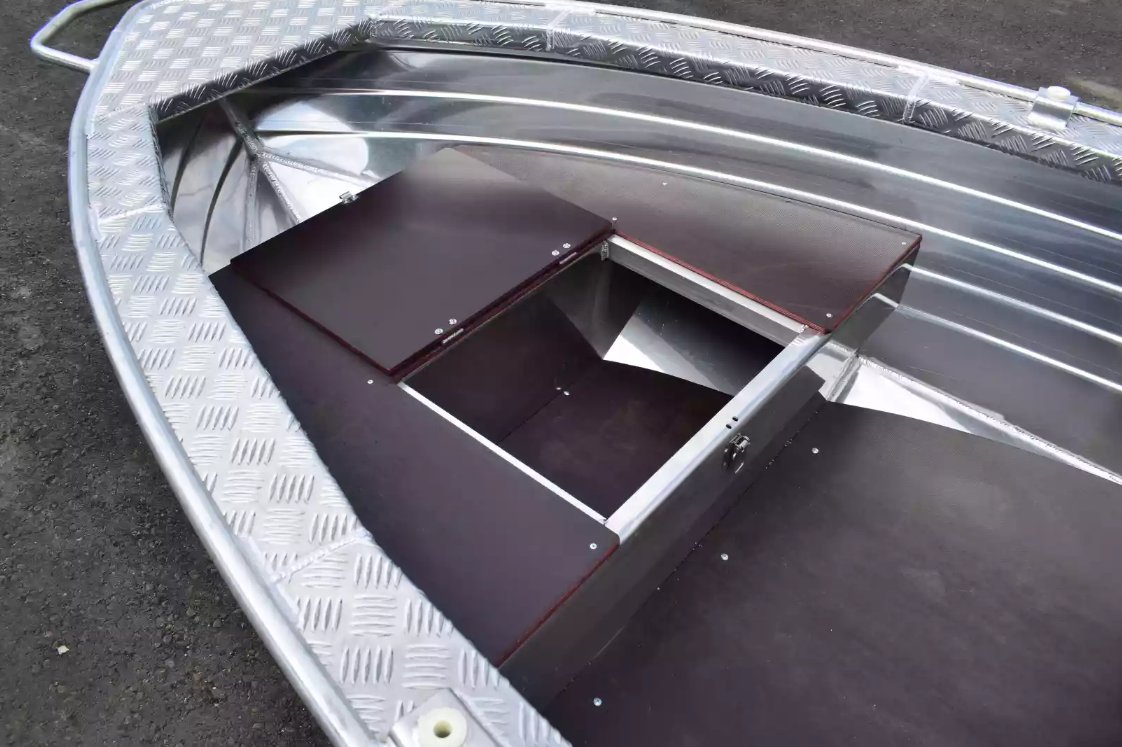 Алюминиевая лодка Wyatboat-390Р Увеличенный борт в Электростали