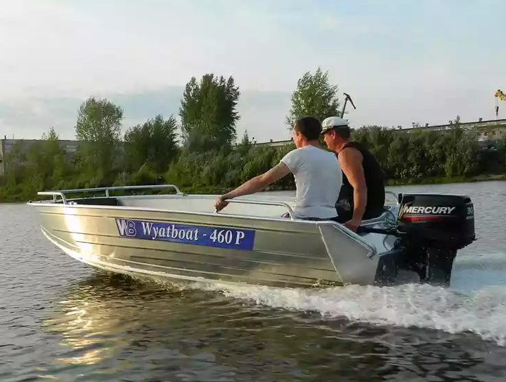 Алюминиевая лодка Wyatboat-460 P в Электростали