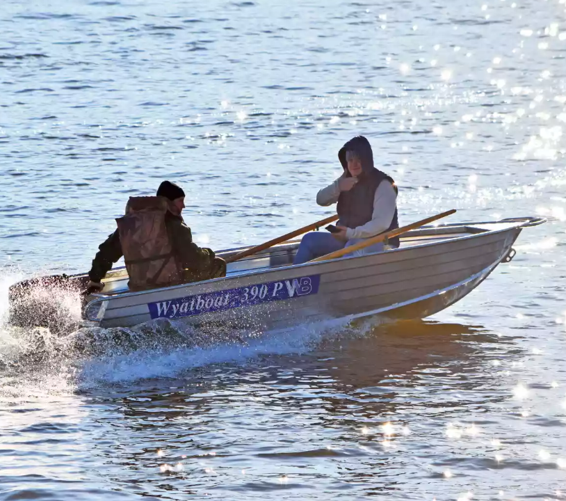 Алюминиевая лодка Wyatboat-390 P в Электростали