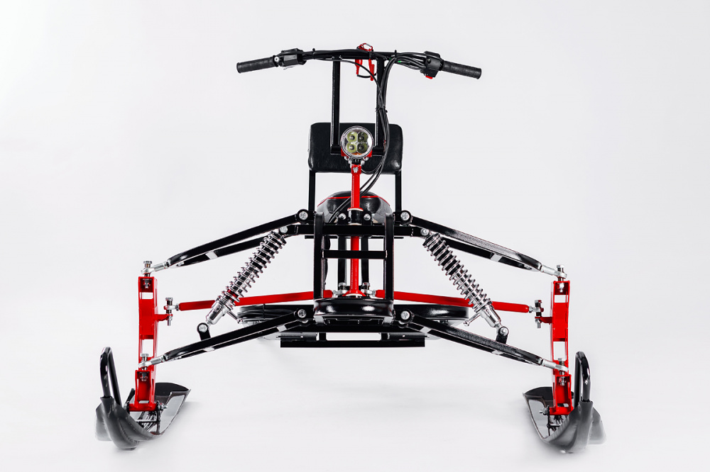 Лыжный модуль IKUDZO с подогревом ручек пластиковые лыжи в Электростали