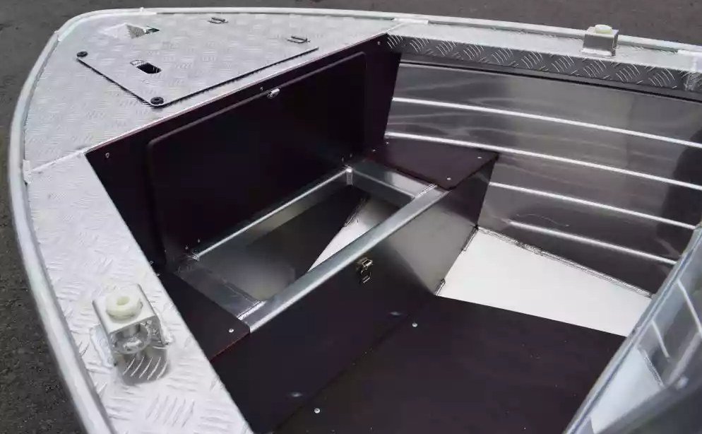 Алюминиевая лодка Wyatboat-390 DCM Увеличенный борт в Электростали