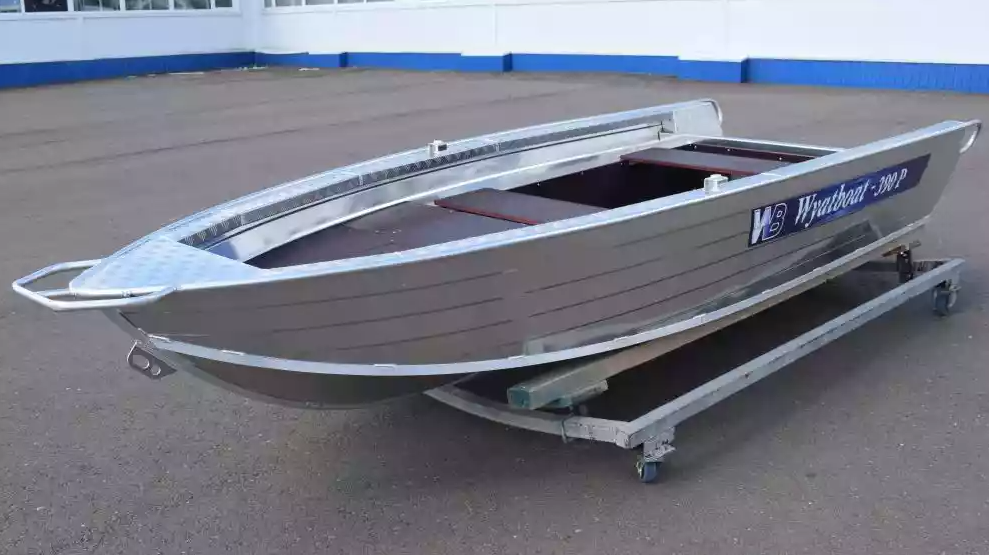 Алюминиевая лодка Wyatboat-390Р Fish в Электростали