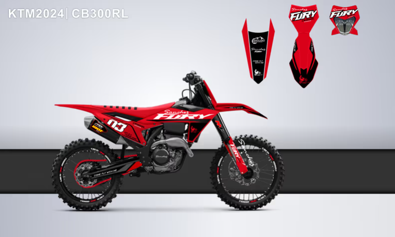 Кроссовый мотоцикл Sanchez Fury CB300RL в Электростали