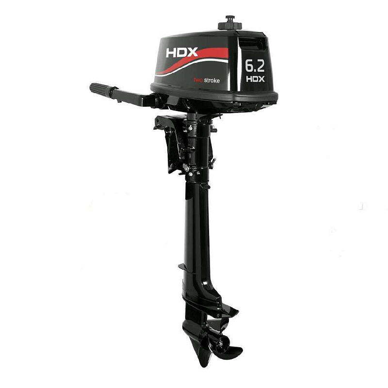 Лодочный мотор 2-х тактный HDX R series T 6,2 BMS (с топливным баком 12л) в Электростали