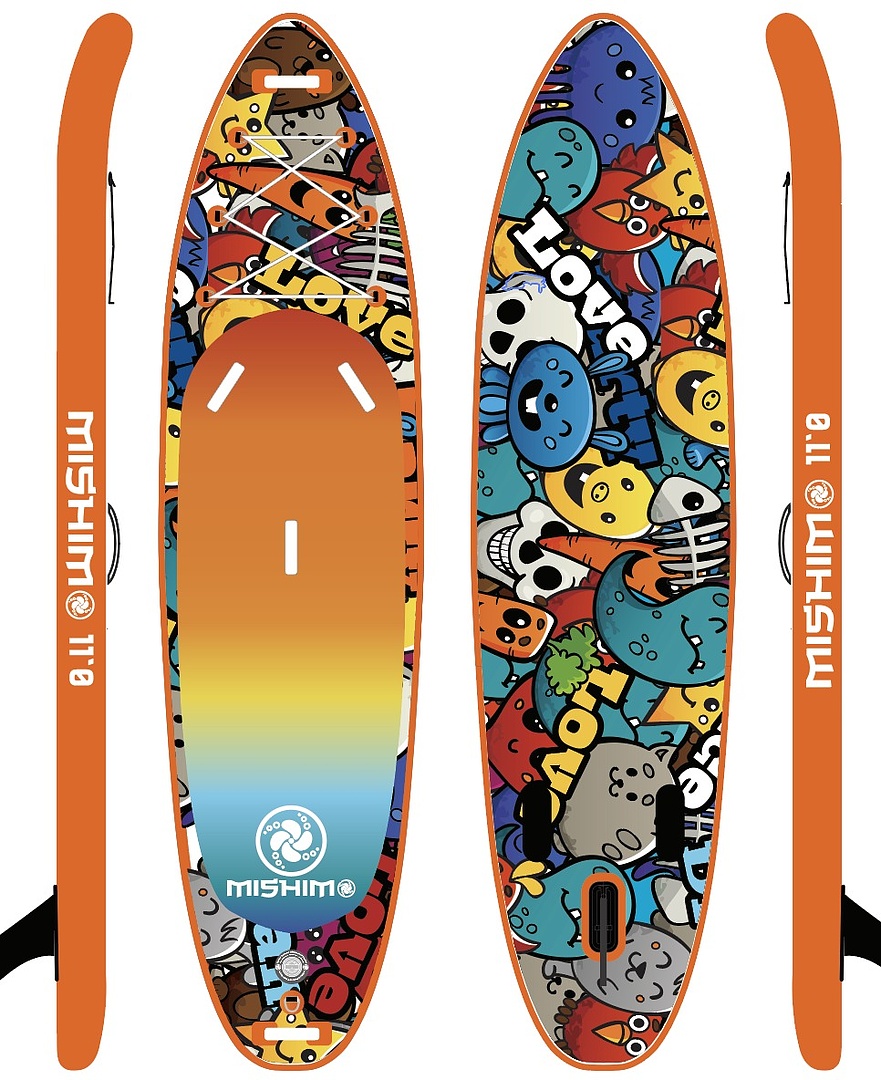 SUP (САП) Доска MISHIMO CRAZY-LINE 10.6’ (325см) в Электростали