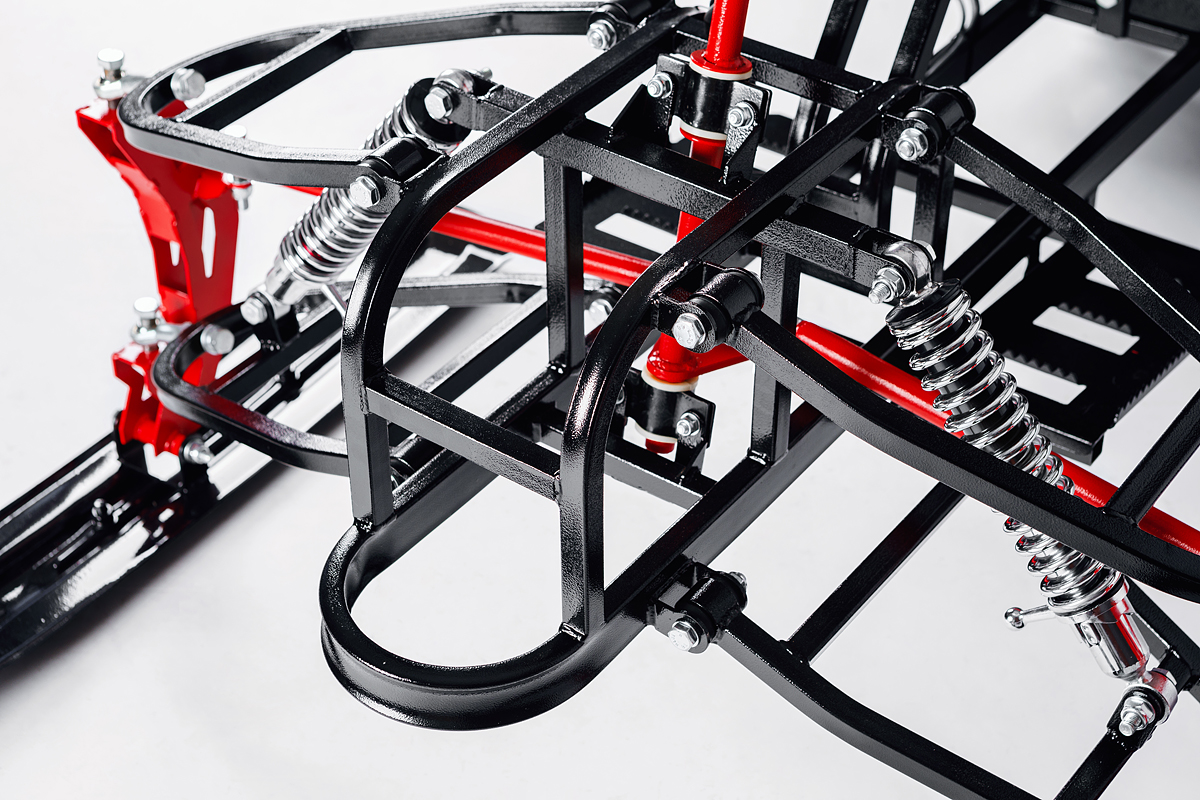 Лыжный модуль IKUDZO TERRAIN с подогревом ручек металлические лыжи в Электростали