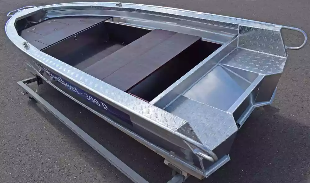 Алюминиевая лодка Wyatboat-390Р Fish в Электростали