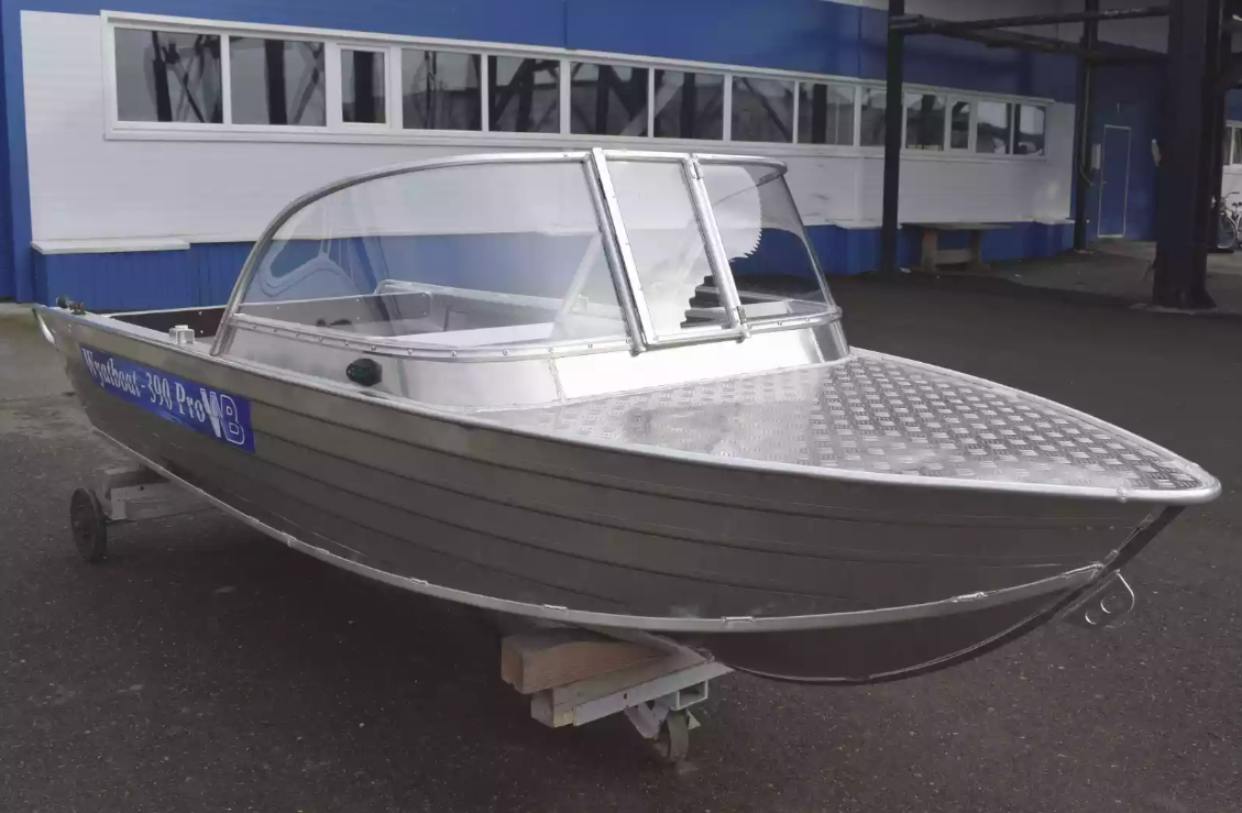 Алюминиевая лодка Wyatboat-390 Pro в Электростали