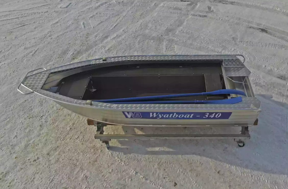 Алюминиевая лодка Wyatboat-340 РМ в Электростали