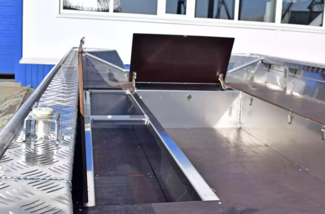 Алюминиевая лодка Wyatboat-490 Jonboat в Электростали