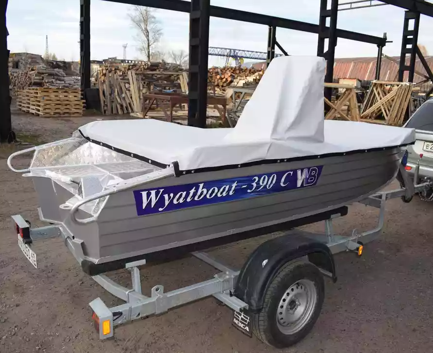 Алюминиевая лодка Wyatboat-390 C в Электростали