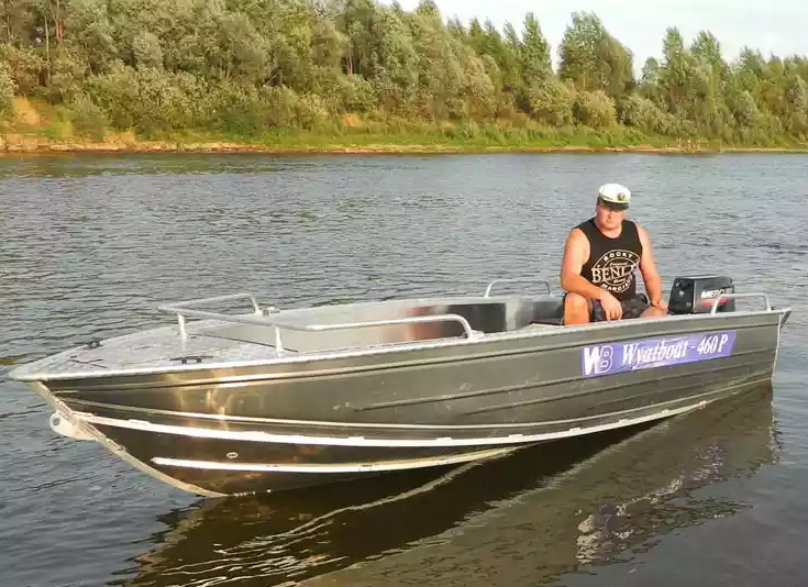 Алюминиевая лодка Wyatboat-460 P в Электростали
