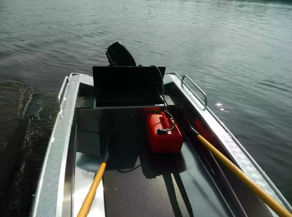 Алюминиевая лодка Wyatboat-390 У в Электростали