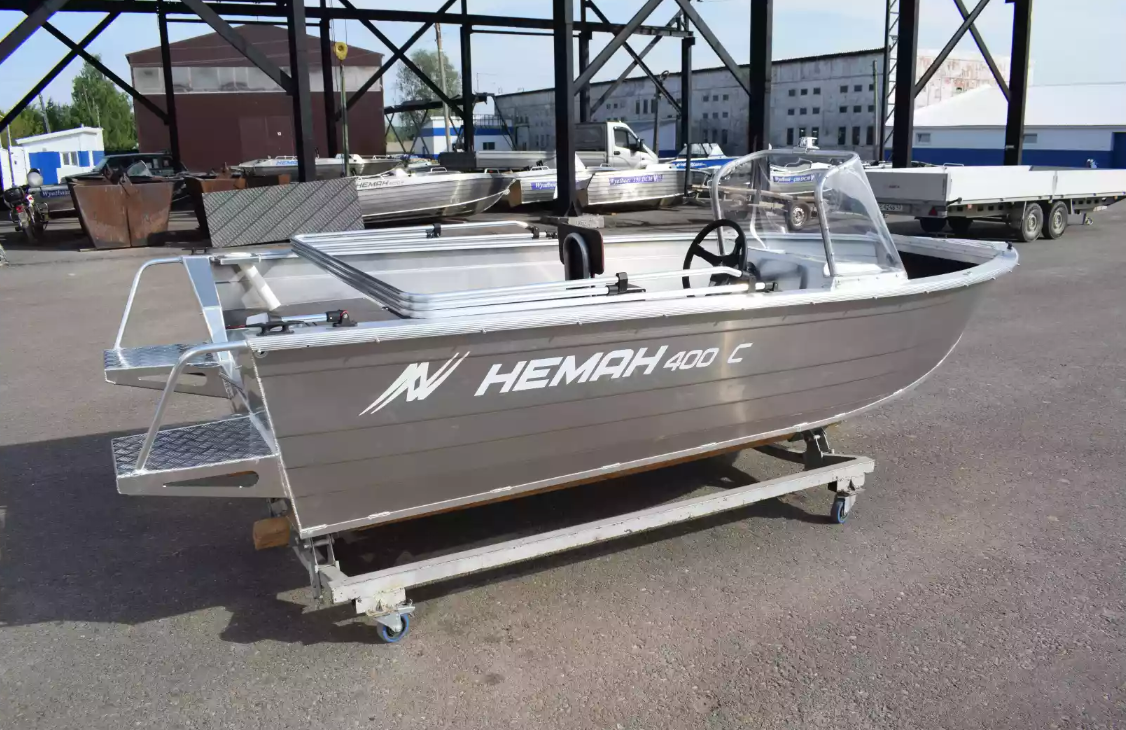 Алюминиевая лодка Неман-400 С в Электростали