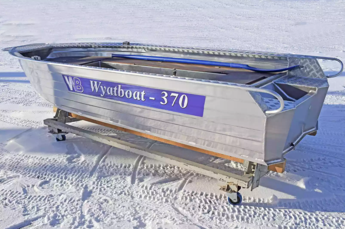 Алюминиевая лодка Wyatboat-370 РМ в Электростали