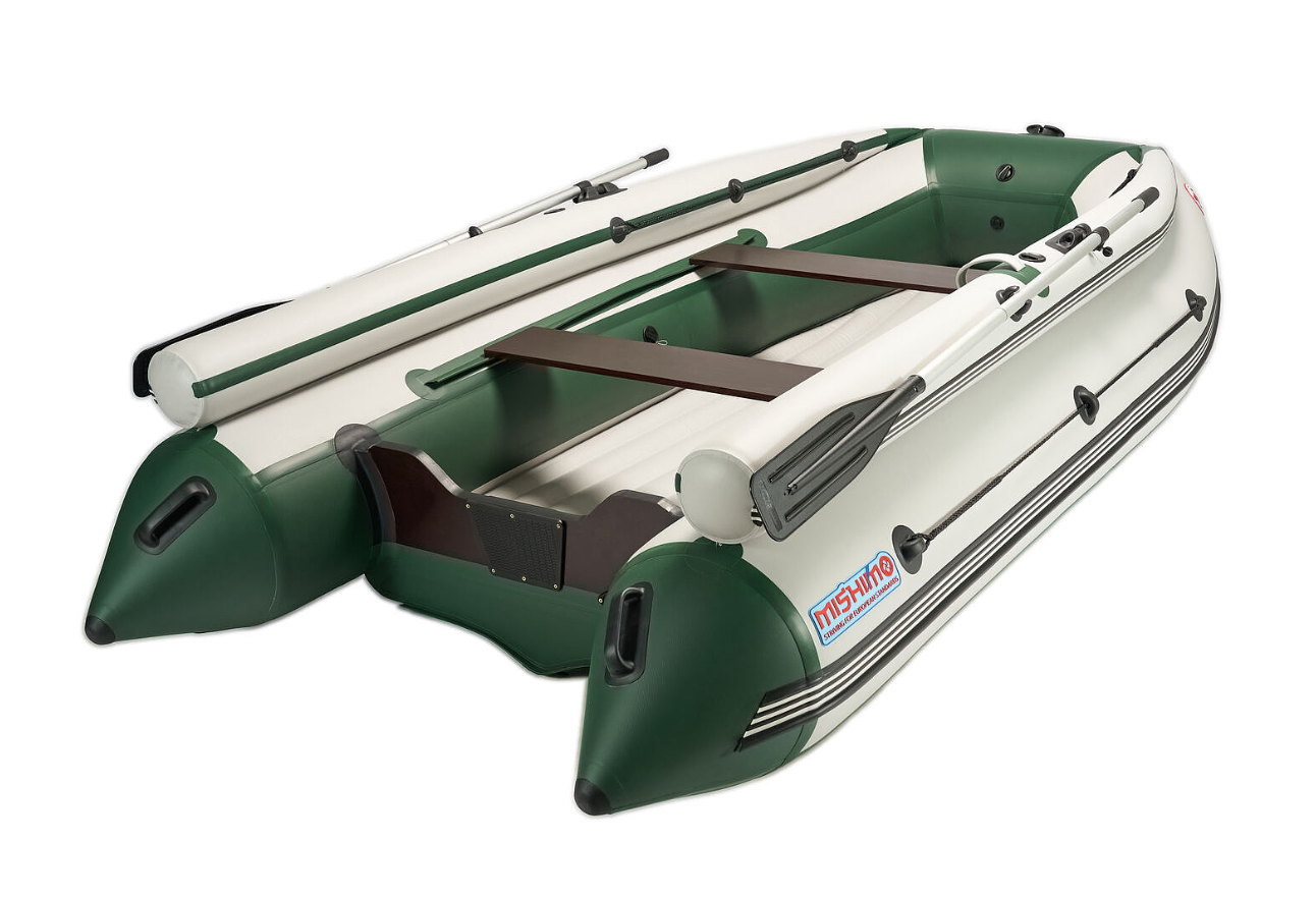 КОМПЛЕКТ ЛОДКА MISHIMO FAMILY LITE 370 + МОТОР 9,9 (15) Л.С. в Электростали