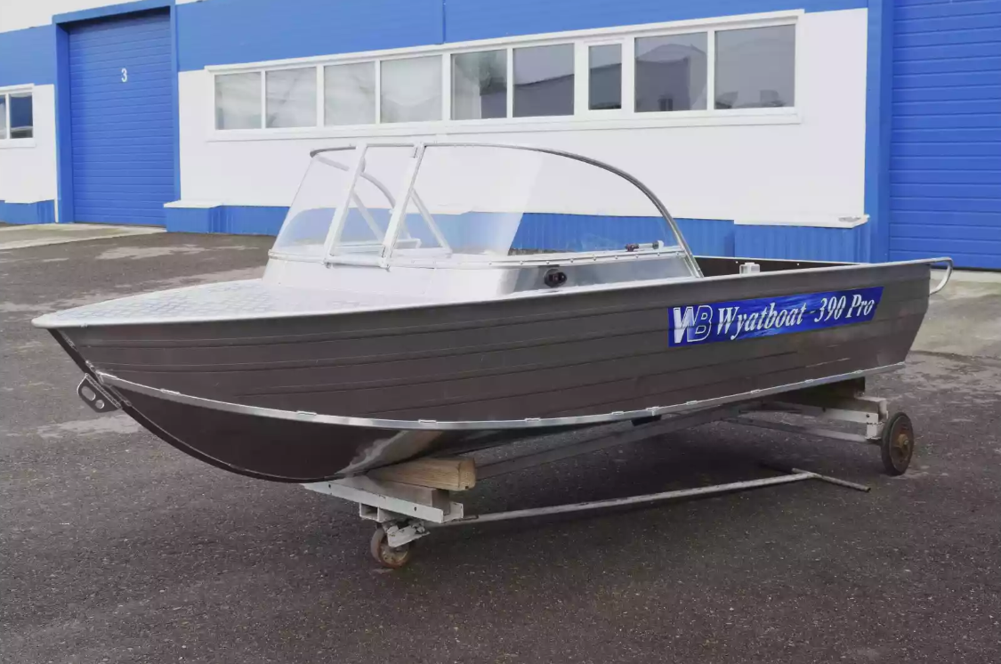 Алюминиевая лодка Wyatboat-390 Pro в Электростали
