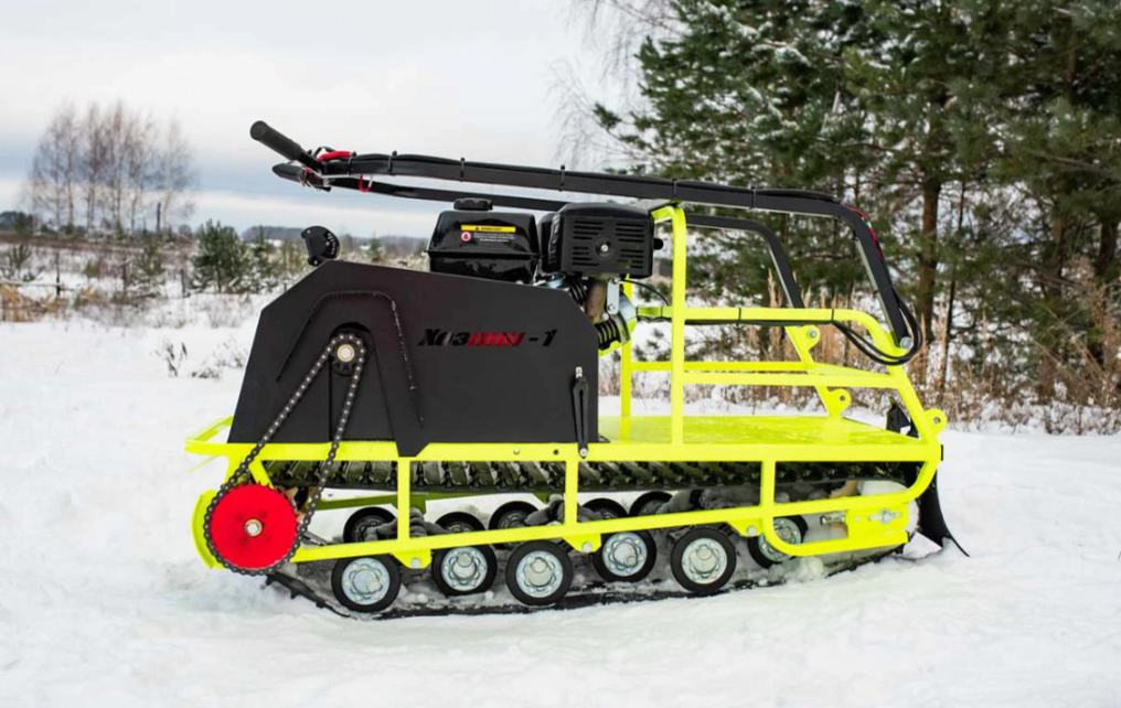 Мотобуксировщик Бурлак ХОЗЯИН-1 (капот металл) в Электростали