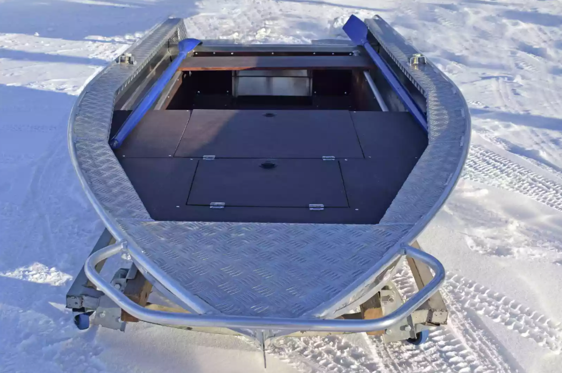 Алюминиевая лодка Wyatboat-370 Р FISH в Электростали