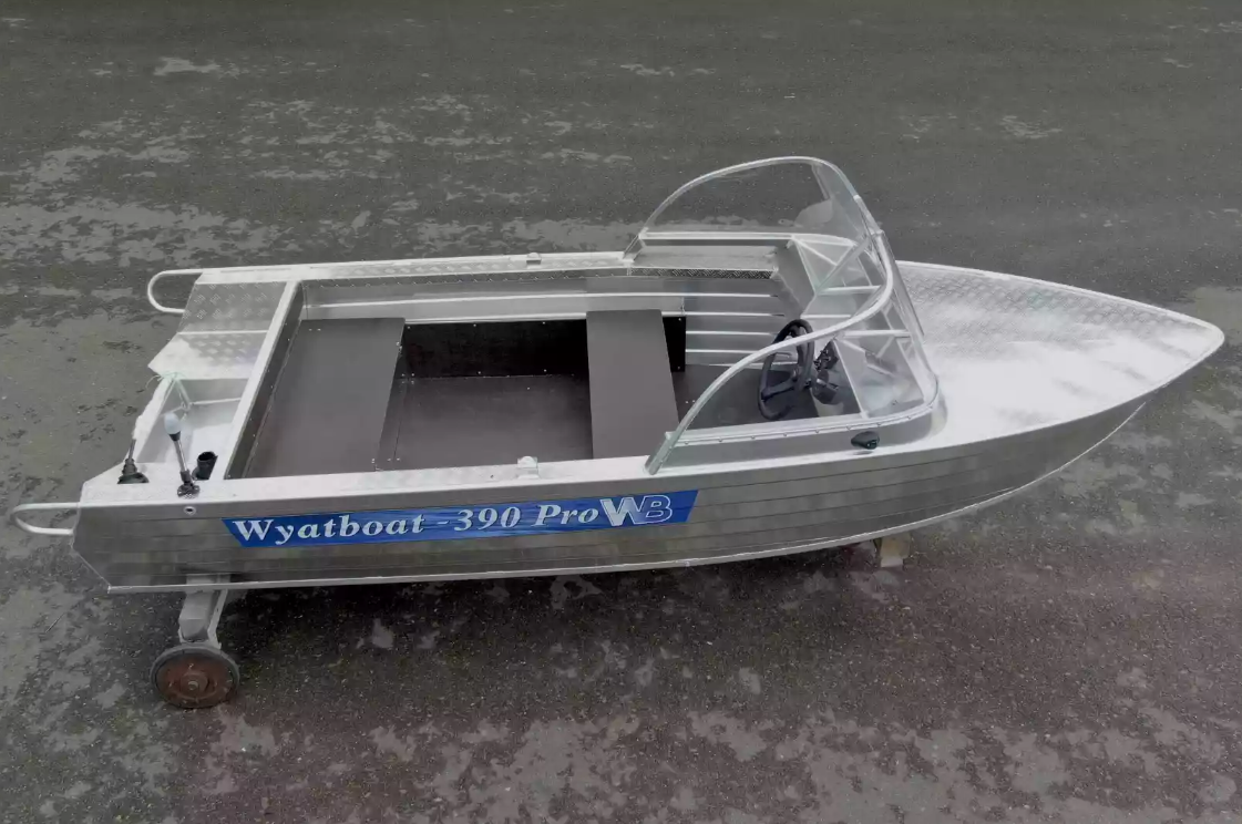 Алюминиевая лодка Wyatboat-390 Pro в Электростали