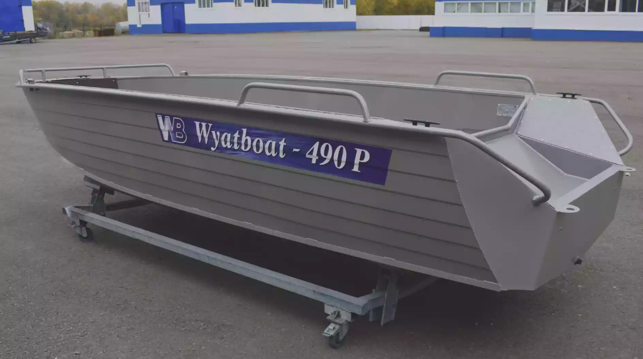 Алюминиевая лодка Wyatboat-490 P в Электростали
