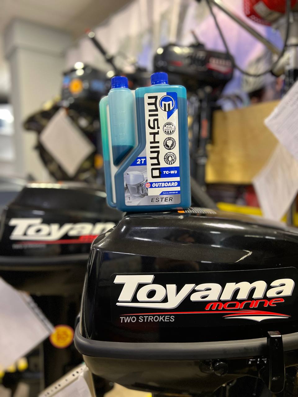 Масло MISHIMO 2T OUTBOARD (ESTER) полусинтетика 1 л в Электростали