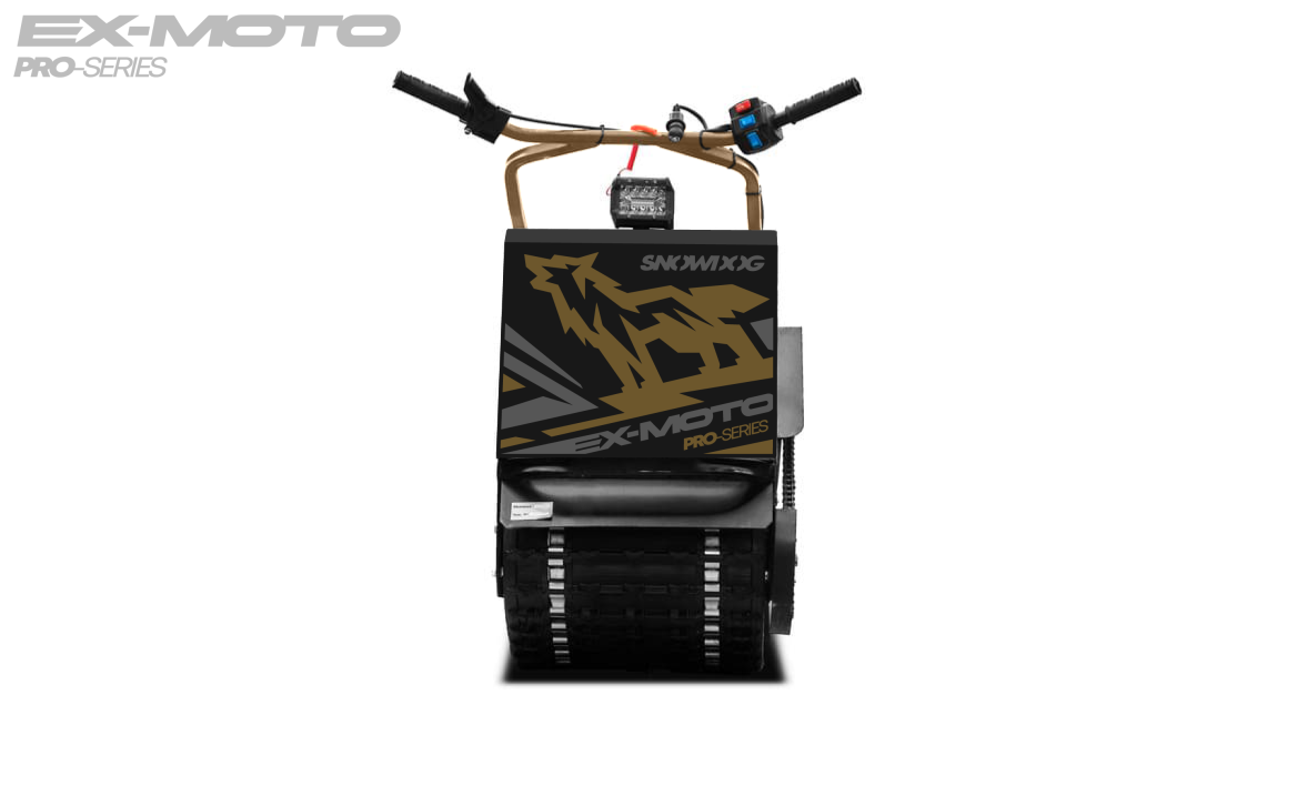 Мотобуксировщик EX-MOTO SNOWDOG S380 8л.с. в Электростали