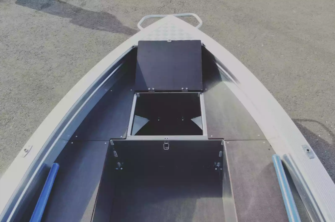 Алюминиевая лодка Wyatboat-370 РМ в Электростали