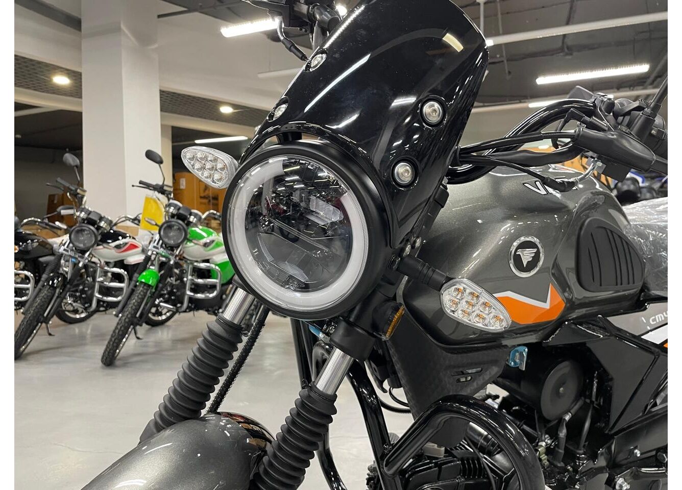 Мопед VMC NOVA 49сс (125сс) Led Full, дисковый тормоз, RKB RATO с баланс. валом, сигнализация в Электростали