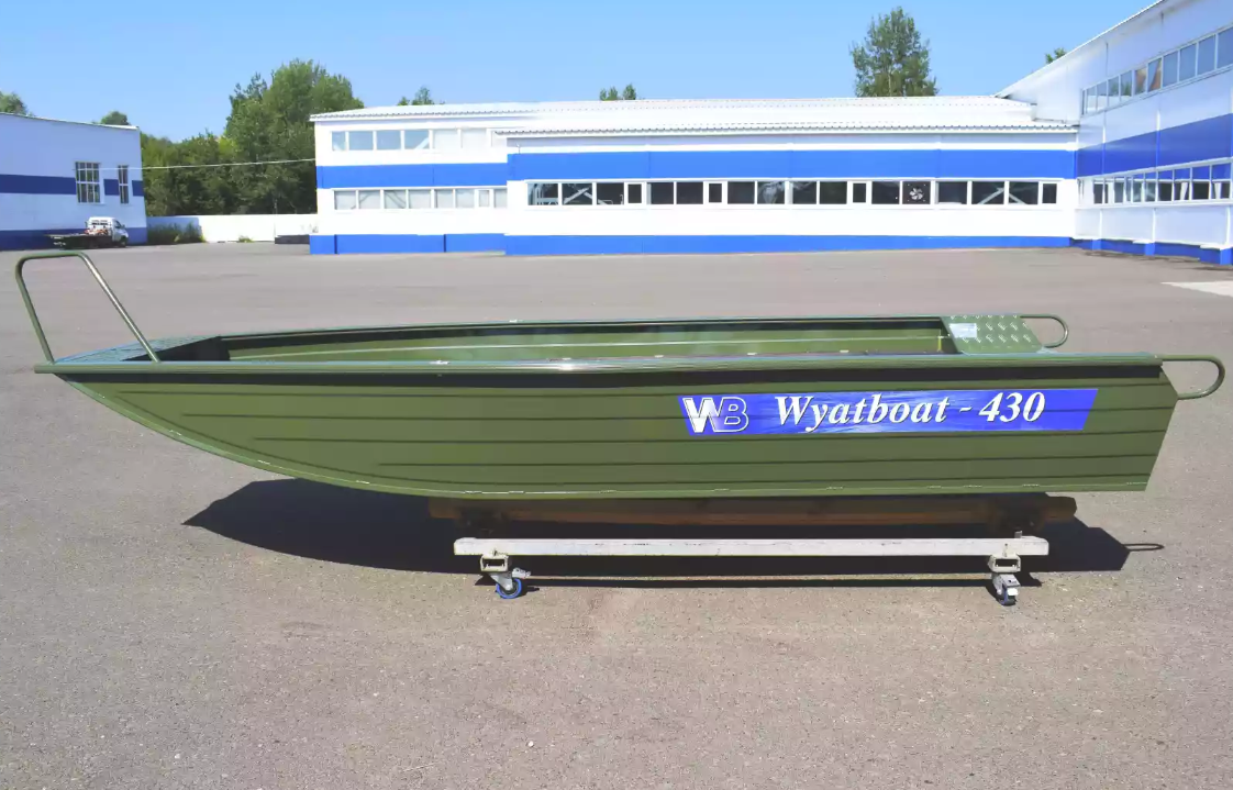 Алюминиевая лодка  Wyatboat-430 Master Fish в Электростали