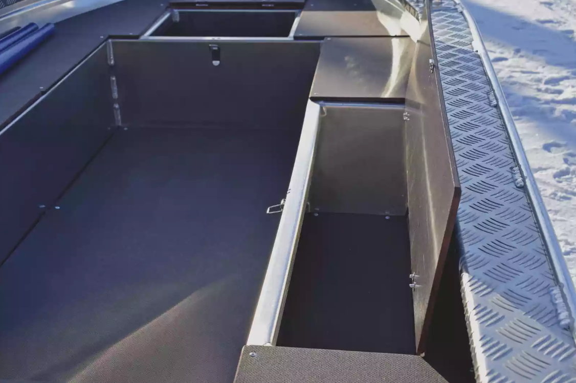 Алюминиевая лодка Wyatboat-370 РМ в Электростали