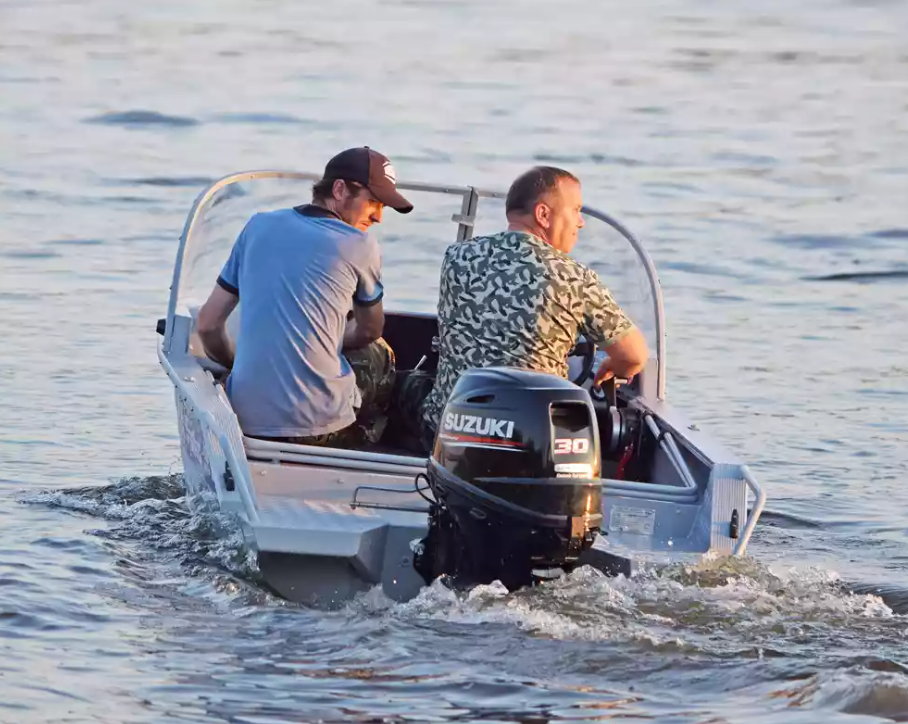 Алюминиевая лодка Wyatboat-390 DCM в Электростали