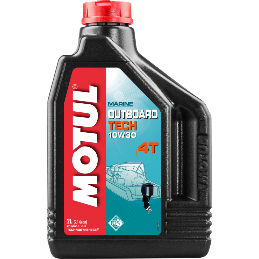 МОТОРНОЕ МАСЛО MOTUL OUTBOARD TECH 10W-30 4T 1 ЛИТР в Электростали