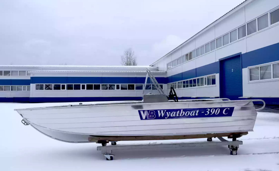 Алюминиевая лодка Wyatboat-390 C в Электростали