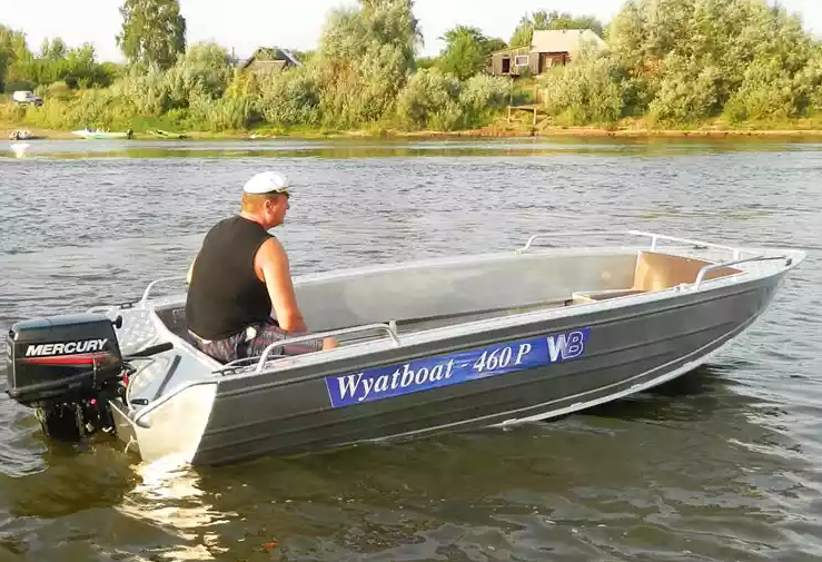 Алюминиевая лодка Wyatboat-460 P в Электростали