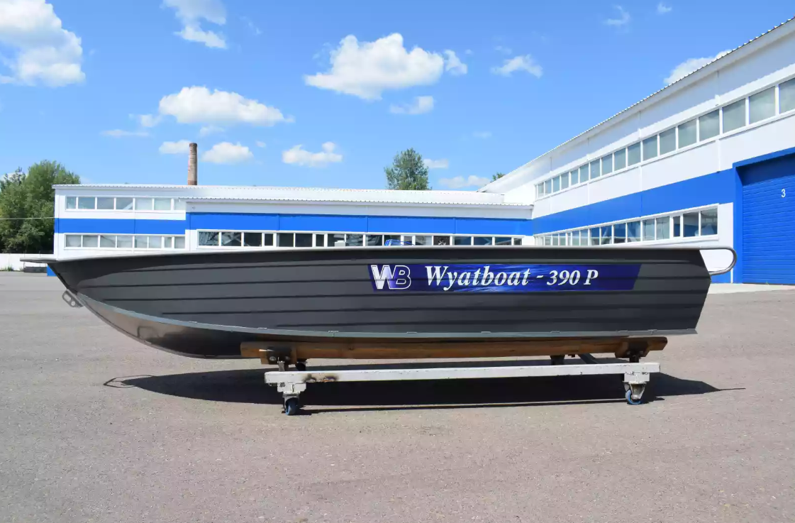 Алюминиевая лодка Wyatboat-390Р Fish в Электростали