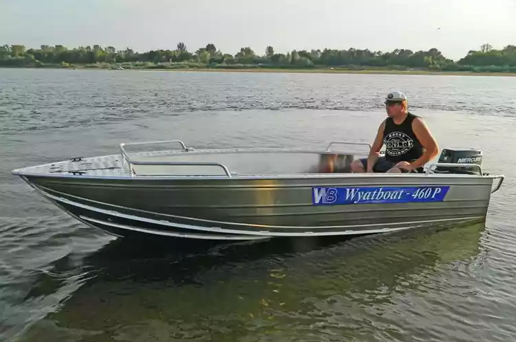 Алюминиевая лодка Wyatboat-460 P в Электростали