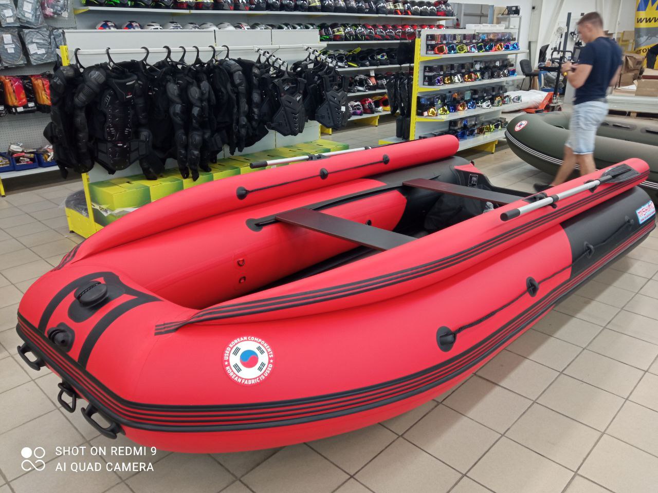 Лодка MISHIMO RIVER FJET PRO 400 под водомет в Электростали