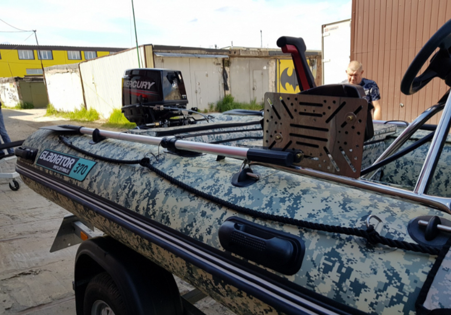 НАДУВНАЯ ЛОДКА GLADIATOR C370AL в Электростали