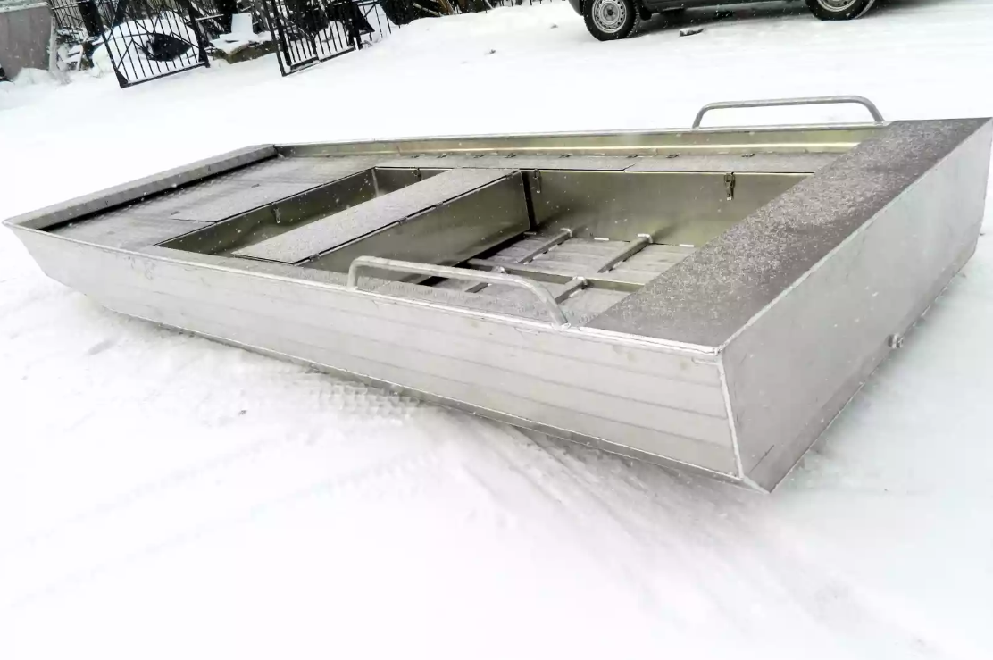 Алюминиевая лодка Wyatboat-390 Jonboat в Электростали