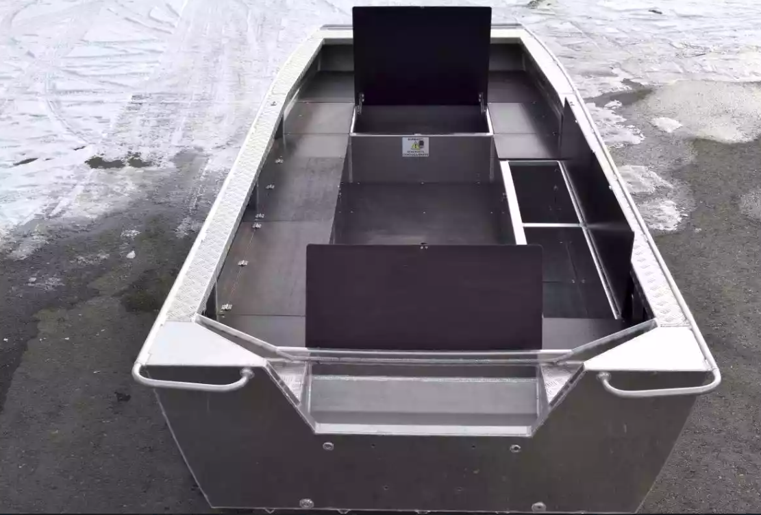 Алюминиевая лодка Wyatboat-490 Jonboat в Электростали