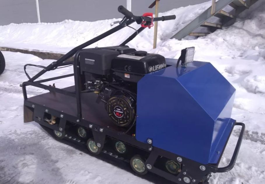 Мотобуксировщик AhtaR ЗИМА с реверсом (задний ход) в Электростали