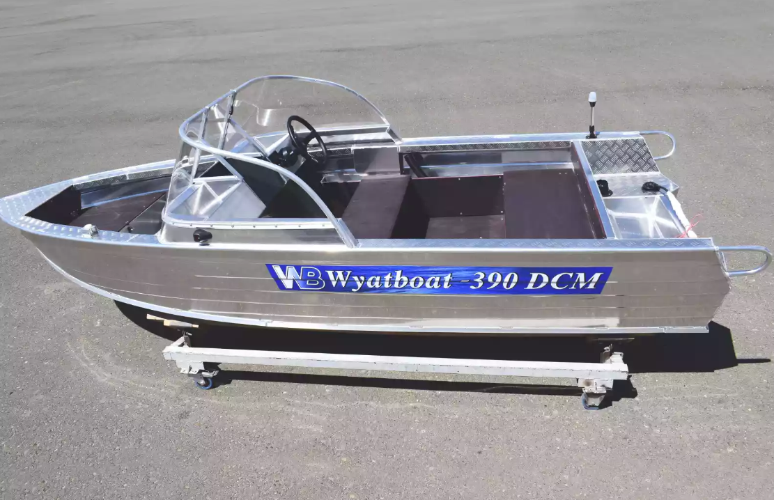 Алюминиевая лодка Wyatboat-390 DCM в Электростали