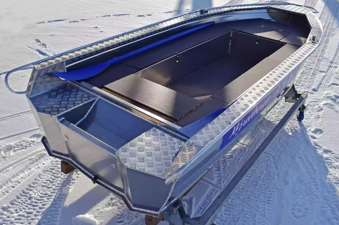 Алюминиевая лодка Wyatboat-370 РМ в Электростали