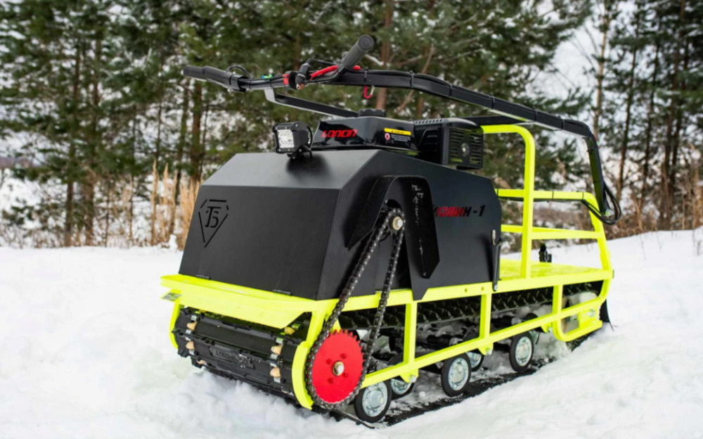 Мотобуксировщик Бурлак ХОЗЯИН-1 (капот металл) в Электростали