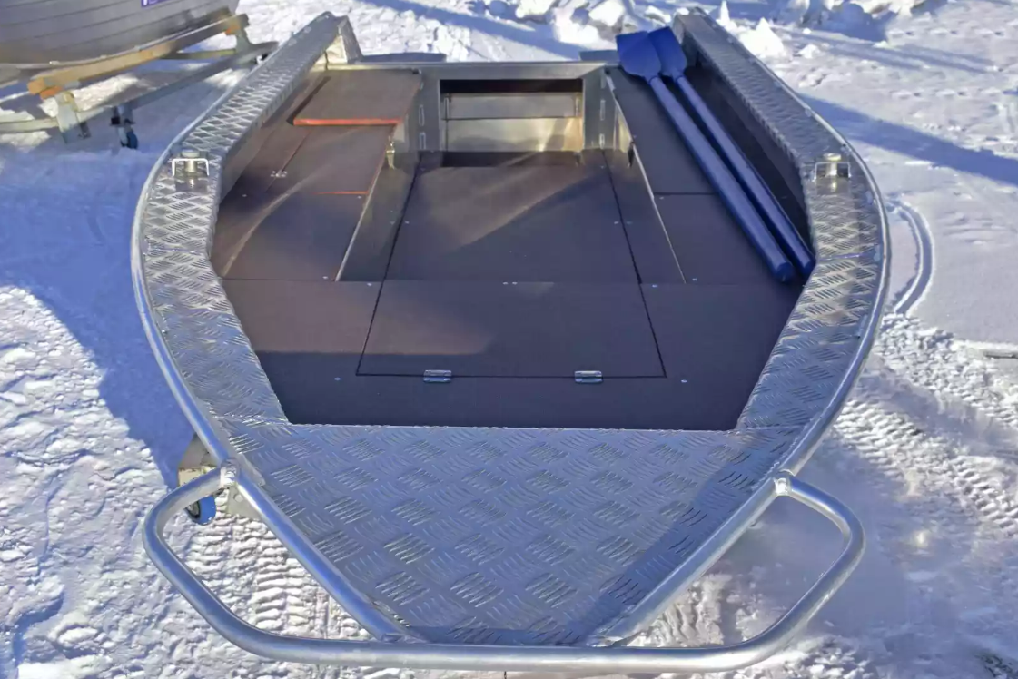 Алюминиевая лодка Wyatboat-370 РМ в Электростали