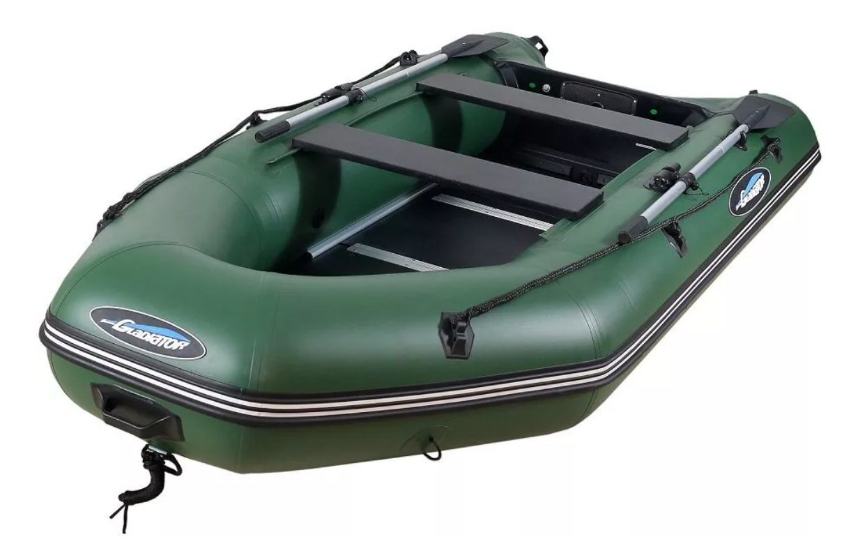 МОТОРНО-ГРЕБНАЯ ЛОДКА ПВХ GLADIATOR A 320 ТК С ФАНЕРНЫМ ПОЛОМ в Электростали