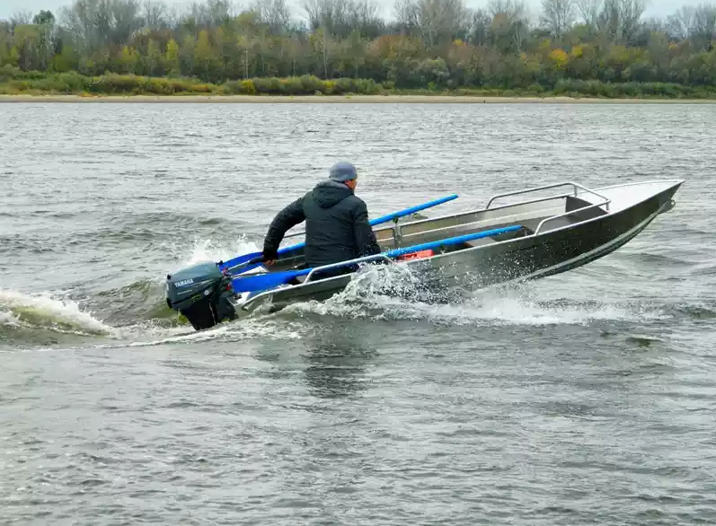 Алюминиевая лодка Wyatboat-390 M в Электростали